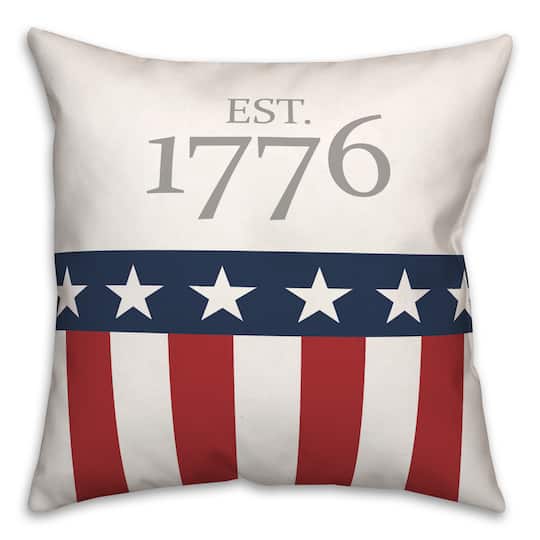 Est 1776 Throw Pillow